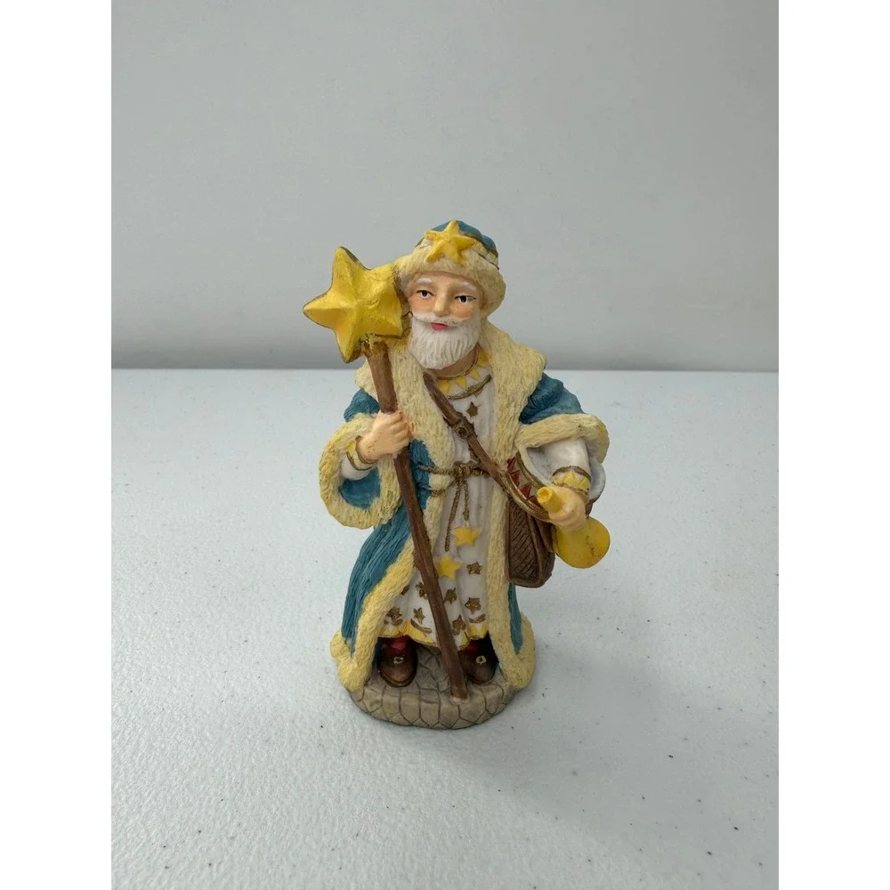 International Santa Claus Collection Star Man Poland SC04 Figurine 1992 Vintage